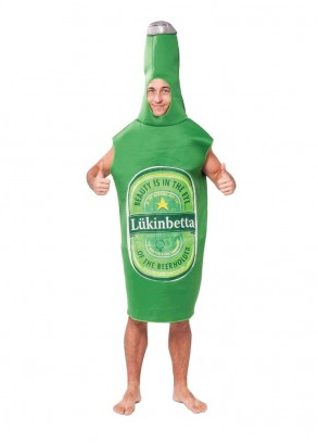 Bierflasche Kostüm