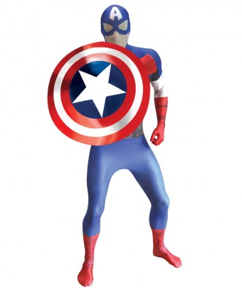 Captain America Kostüm Herren