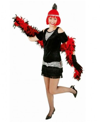 Charleston Kleid Damen