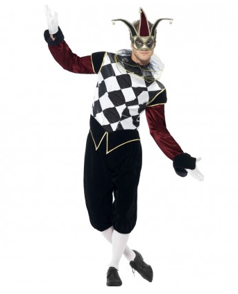 Clown Harlekin Kostüm Herren