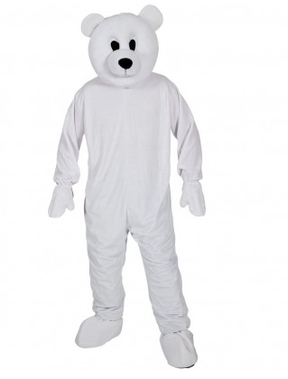 Eisbär Maskottchen Kostüm