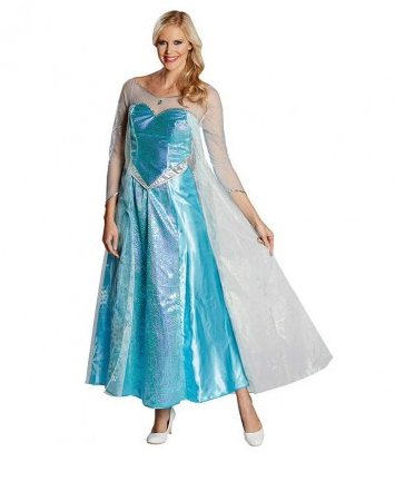Eiskönigin Kostüm für Damen und Kinder
