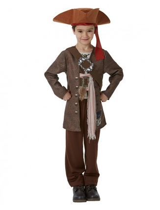 Fluch der Karibik Jack Sparrow Kostüm Kinder
