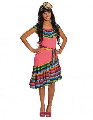 Mexikanerin Kostüm Damen