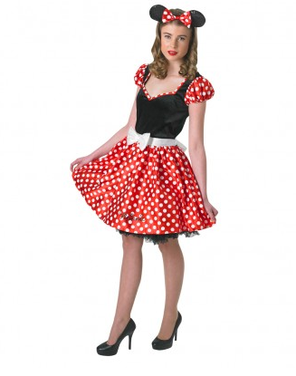 Mickey Minnie Mouse Kostüm Damen und Herren