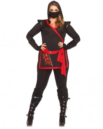 Ninjakostüm Damen
