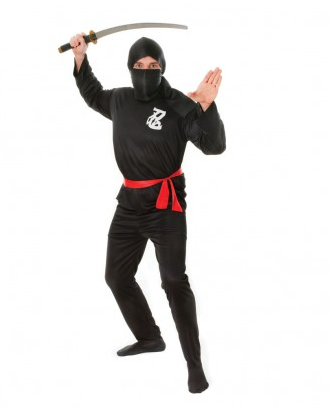 Ninjakostüm Herren