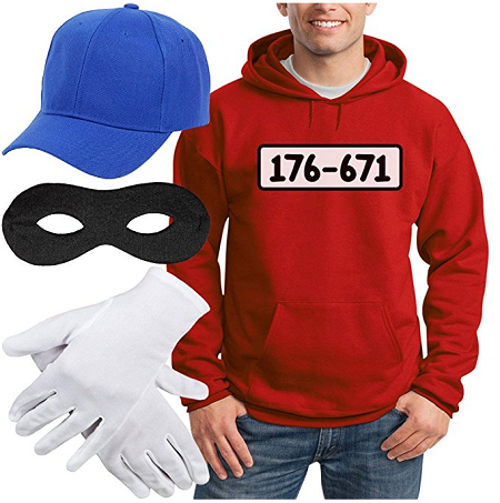 Panzerknacker Kostüm erwachsene Damen und Herren