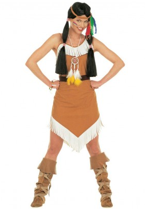 Pocahontas Kostüm Damen