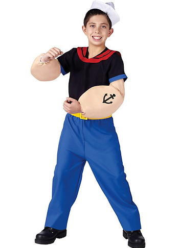 Popeye Kostüm Kinder