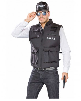 SWAT Kostüm Herren