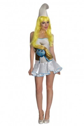 Schlumpfine Kostüm Damen