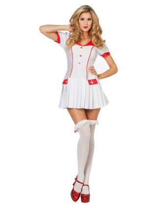Sexy Krankenschwester Kostüm Damen