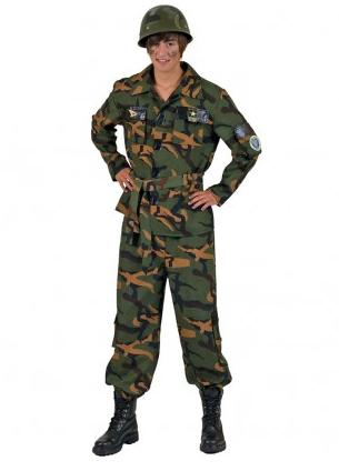 Soldatenkostüm Herren