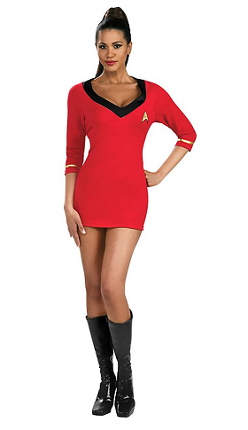 Star Trek Kostüm Damen Uhura