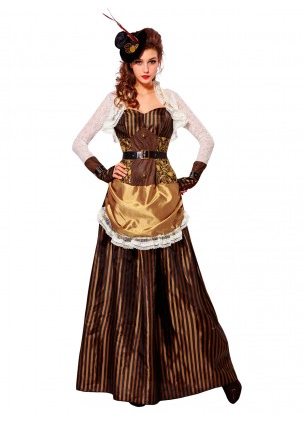 Steampunk Kleid Damen