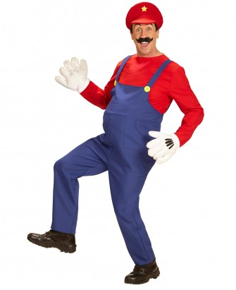 Super Mario Kostüm Herren