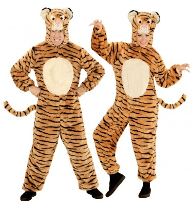 Tigerkostüm Damen und Herren