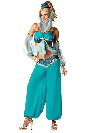 Bezaubernde Jeannie Kostüm Damen