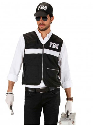 FBI Kostüm Herren