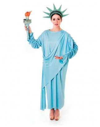 Freiheitsstatue Kostüm Damen