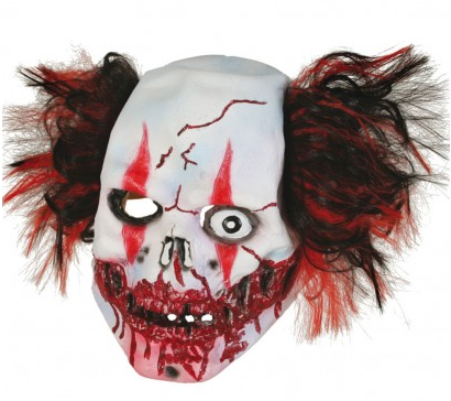 Horror Clown Maske
