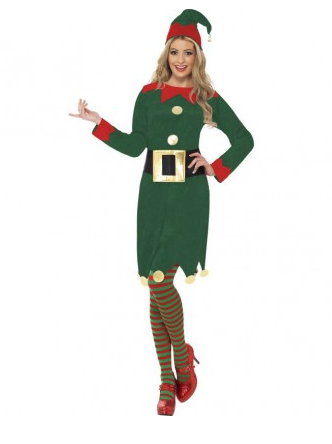 Weihnachtself Weihnachtswichtel Kostüm Damen