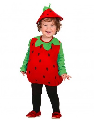 Erdbeerkostüm Kinder