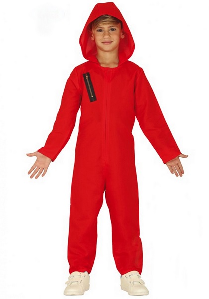 Haus-des-Geldes-Kostüm-Kinder-Jungen-Mädchen