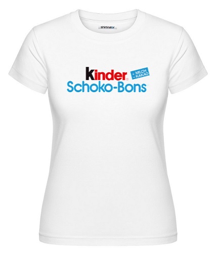 Kinder Schokobon Kostüm Damen