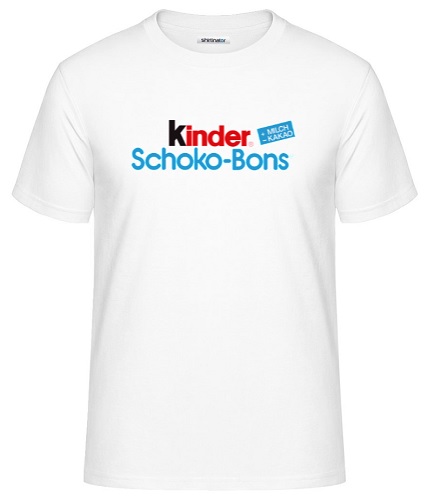 Kinder Schokobon Kostüm Herren